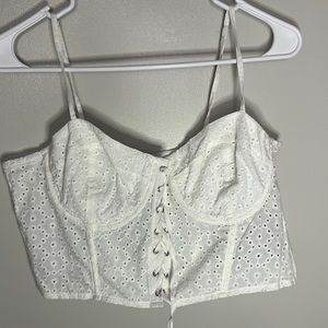 Rue21 corset crop top